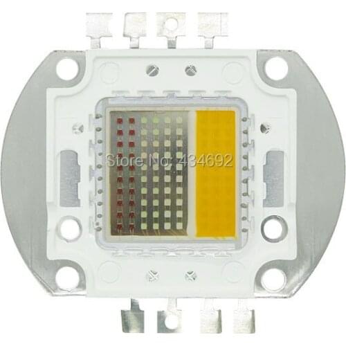 4 Channel High Power 100W RGBWW Led Emitter Bulb Lamp Stage Light Red 620NM Green 520NM Blue 470NM Warm White 3000K Lightings