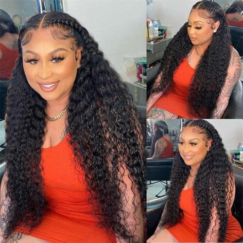 Culry 13x4x1 Lace Front Wigs Synthetic Heat Resistant Fiber Hair Lace Wig with Baby Hair Natural Hairline Swice Lace Wig