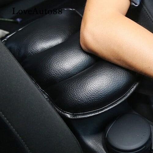 For KIA Sportage QL 2018 2017 2016 2019 2020 2021 Leather Armrest Pillow Pad Center Armrest Box Pads Car Arm Rest Top Cover