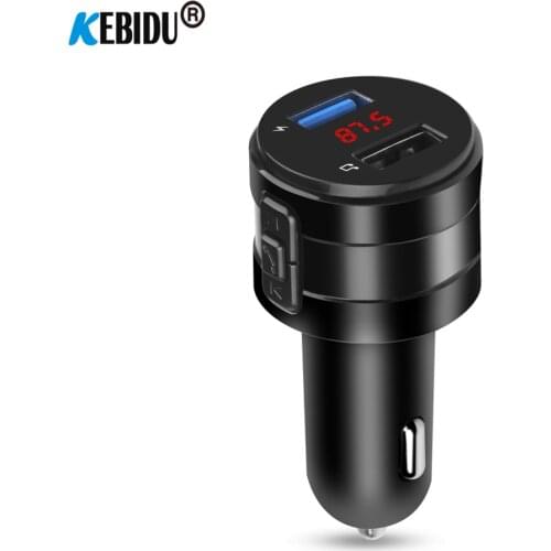 3.1A Car Charging Bluetooth 4.2 FM Transmitter Modulator Dual USB Charger Handsfree Car Charger USB AUX Wireless Audio Receiver