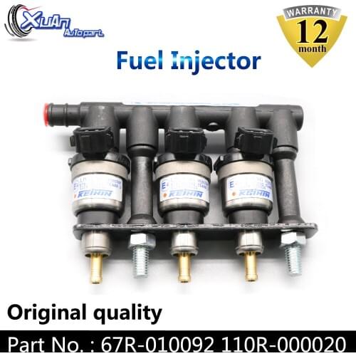 XUAN Original New 3 in 1 Fuel Injectors Nozzle 67R-010092 110R-000020 Fit for LPG/CNG Class 2 110R000020 67R010092 System