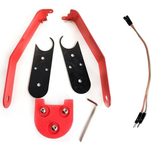 Novel-Aluminum Alloy Mudguard Support Bracket with Extension Cord for Xiaomi M365 Electric Scooter Parts & Accessories