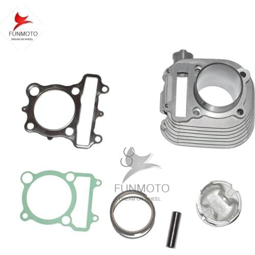 JS171FMM CYLINDER COMPON SET INCLUDE PISTON/PIN/RINGS AND GASKET AND CYLINDER /VALVE SEALING FOR JIANSHE 250 LONCIN 250 JS-FG