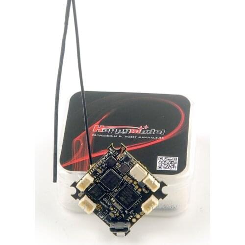 HappyModel CrazyF4 ELRS AIO 5in1 Flight Controller Built-in 900MHz ExpressLRS ELRS RX BLHELIS 5A 200mW for FPV Tinywhoop Drone