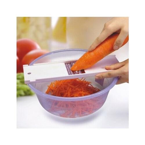 Kitchenware Multi-functional Prevent slippery degree vegetable slicer grater 28*8.4cm free shipping