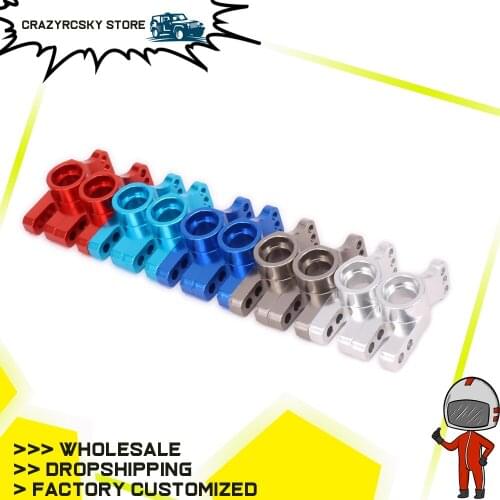Alloy Rear Hub Carrier For Rc Hobby Car 1/12 Wltoys L959 L969 L979 L202 L212 L222 K959 Hub Carrier 6061-T6 Stub Axle CarrierAxle