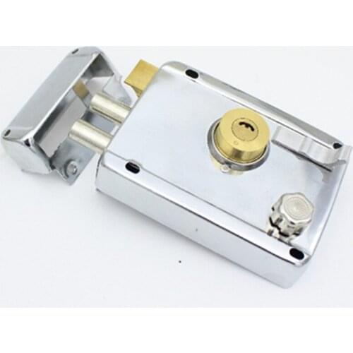 Best Copper core Iron Door Locks Security Anti-theft Lock Multiple Insurance Lock Wood Gate Lock For Furniture Hardware