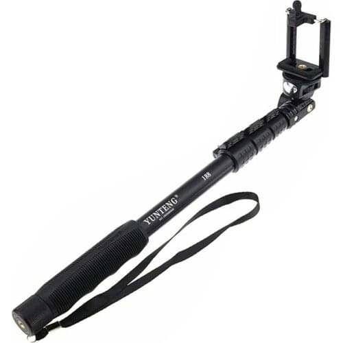 Selfie Stick Hand Held Camera Travel Extendable Non Slip Portable Outdoor Photography Mobile Phone Stabilizing Rotating Monopod