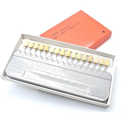 Guide Dental Material Vita 16Colors Tooth Model Colorimetric Plate Tooth Shape Design for Beauty Device Tooth Whitening Products