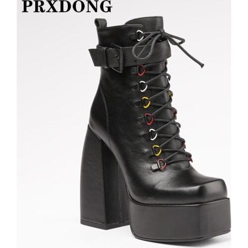Autumn Winter Boots Shoes for Women Girls Party Shoes Hot Selling 2021 Comfortable Good Quality Womens High Heels Ankle Boots