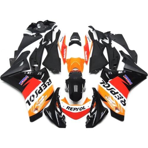 For Honda CBR250R Motorcycle Fairing Kit 2011 2012 2013 2014 2015 ABS Injection Molded Motorcycle