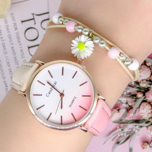 Ruiyi Ladies Watch With Leather Strap