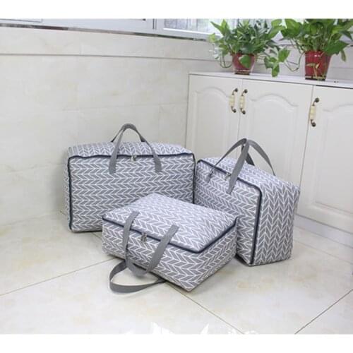 Cotton And Linen Storage Bag Simple Modern Storage Bag Waterproof Storage Bag Students Dormitory Organizer Clothes Toy Organizer