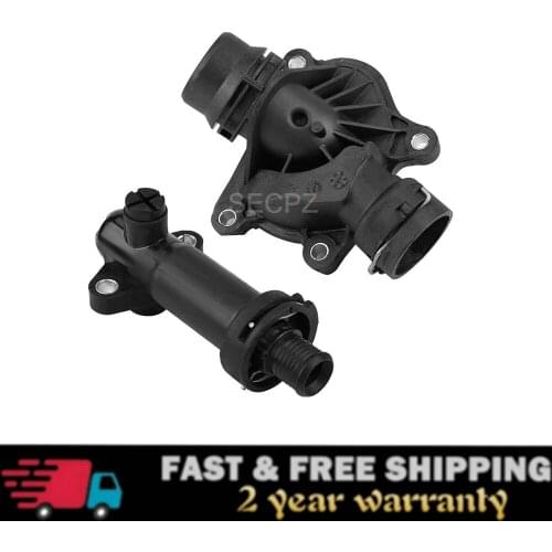 Engine Thermostat Assembly+Seal For BMW 1 3 5 6 7 Series E90 E46 E87 E61 X3 X5 X6 Diesel OE# 11517789014 , 11717787870