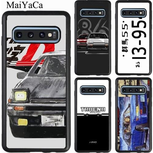 Japan Anime Initial D Car Case For Samsung Galaxy A21S A20e A31 A51 A71 A40 A50 A70 M31 Note 20 Ultra S20 S9 S10 Plus
