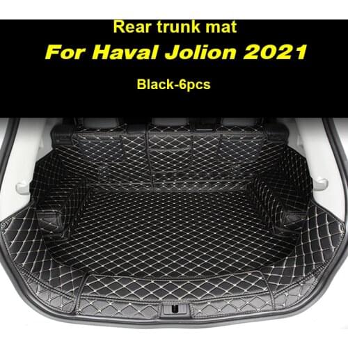 Rear Trunk Mat Car Trunk Mats Interior Parts Rear Boot Liner Styling Anti-Dirty Protector Tray For Haval Jolion 2021 Accessories