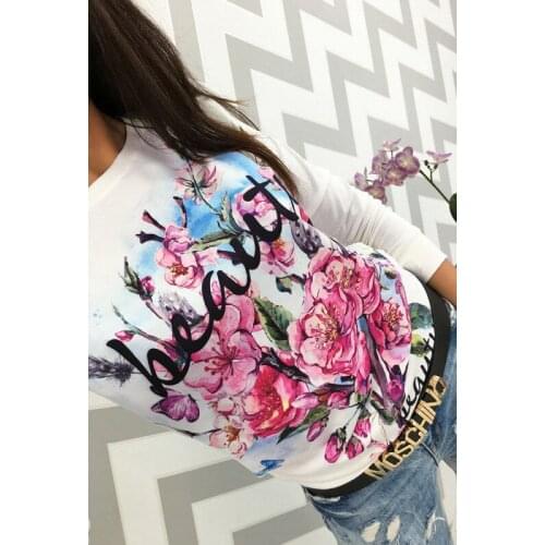 Woman Sweatshirts 2021 Sweet Korean O-neck Knitted Pullovers Thick Autumn Winter Printing Loose Hoodies Womens Clothing