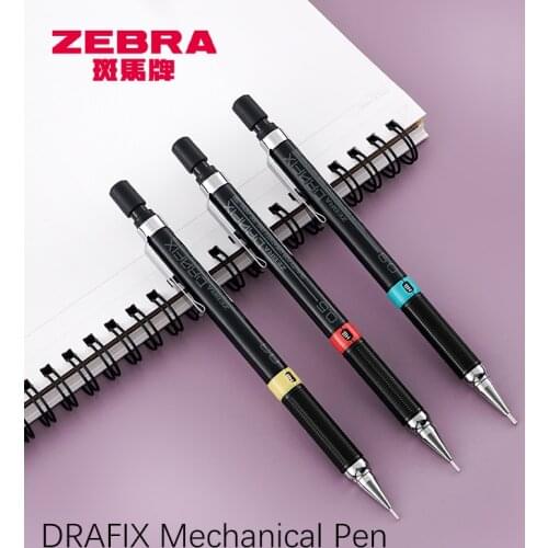 1pc ZEBRA DM3-300 DRAFIX Mechanical Pen Professional Drawing Writing Pencil 0.3/0.5/0.7/0.9mm Student Stationery