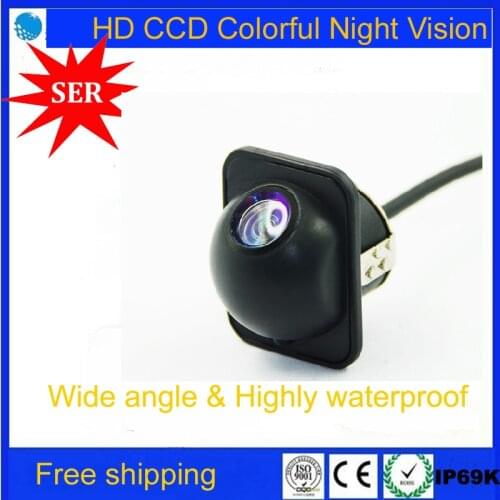 100% CCD HD Car Rear view camera HD CCD Universal car rearview camera Backup parking reversing for all kinds of cars Promotion