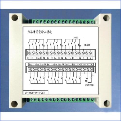 24-way Switch Input (photoelectric Isolation) Isolation 485 MODBUS Protocol Supports Common Positive and Common Negative