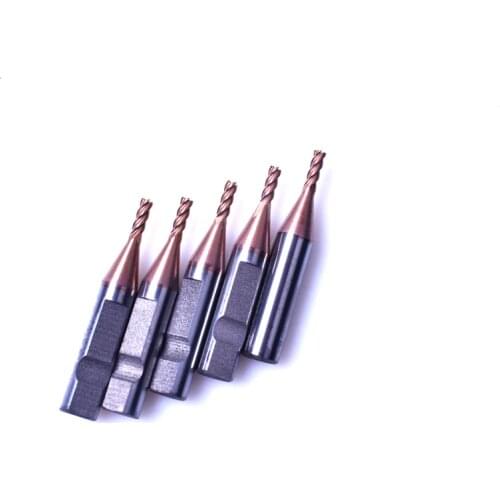 5pcs x 3 teeth carbide 2.0mm end milling cutter for V8 X6 key cutting machines