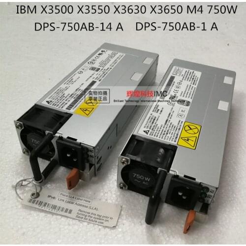 ADDA IBM X3500 X3630 M4 750W 69Y5871 69Y5740 DPS-750AB-1 A