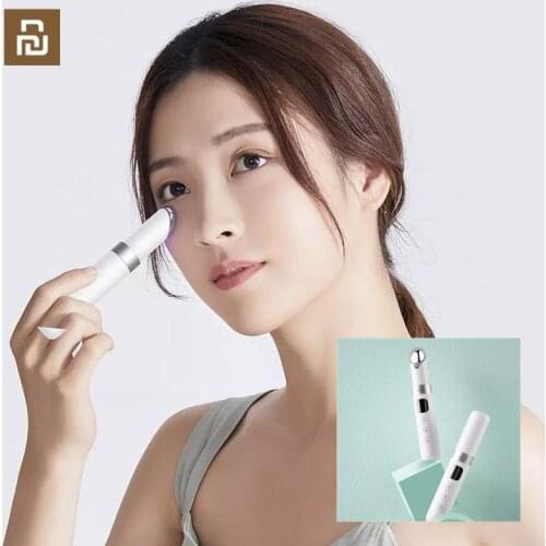 Youpin WéllSkins Color Light Eyes Massager Wand WellSkins Eye Beauty Stick Heated Black Gallstone Magnetic Vibration meridian