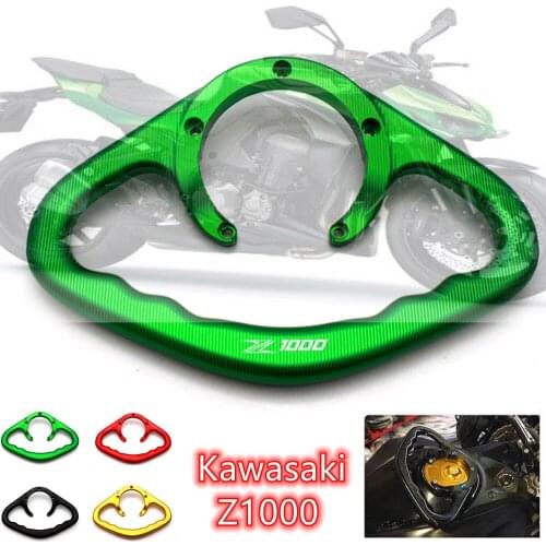 For KAWASAKI Z800 Z1000 ER-6N ER-6F NINJA 300 Z1000SX ZX-6R 636 ZX-10R ZZR1400 Passenger Handle Gas Fuel Tank Armrest Handgrips