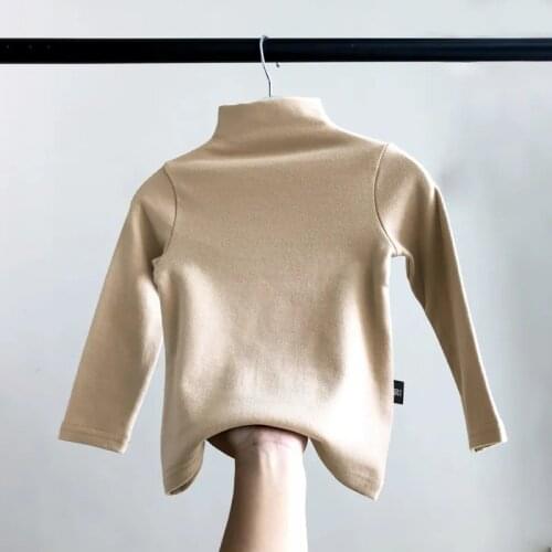 Girls' bottoming shirt summer 2021 new cotton childrens doll collar t-shirt baby ruffled short-sleeved shirt P4142