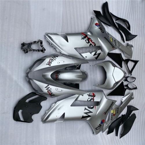 Hot Sales ZX 6R 636 For KAWASAKI NINJA ZX6R 07-08 gray black ZX-6R 2007 2008 customized Fairings kit (Injection molding)