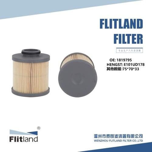 OIL FILTER OE NO 1819795 USE FOR SCANIA DAF MAHLE UX1DECO HENGST E101UD178 FL-J75/1