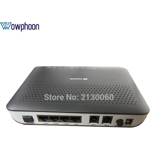 Cheapest price 100% new 4GE Huawei onu HG8240 GPON EPON ont 4GE + 2TEL optical modem and router all-in-one