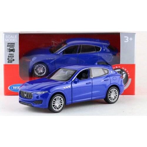 Welly 1:36 Diecast Levante SUV Sport Car High Simulator Alloy Metal Model Car Pull Back Car