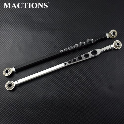 Motorcycle 6 Holes Black/Chrome Gear Shift Linkage Lever For Harley Touring Softail Dyna Wide Glide Trike Rod 1986-14 15 16 17