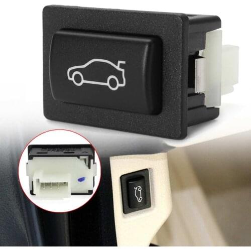 New Black Car Trunk Box Unlock Switch Button For BMW F20 F30 F35 F10 F11 F18 E84 61319200316 Control Trunk Unlock Switch Button