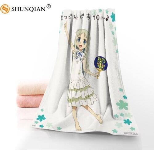 Face Towel/Bath Towel Custom The Flower We Saw That Day Microfiber Hair/Face/Shower Towels Size 35x75cm, 70x140cm