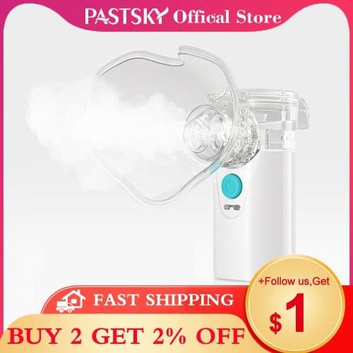 UN101 Mesh nebulizador Inhaler USB Rechargeable Health Care astma inhalator Automizer Respirator Humidifier Kit Children Adult
