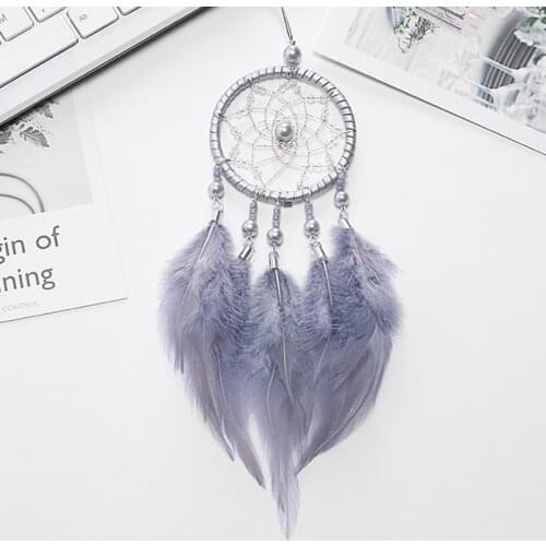 Romantic Dream Catcher Car Pendant Hand Made Living Room Interior Decoration Gifts For Friends Meaning Blessing Best Wishes