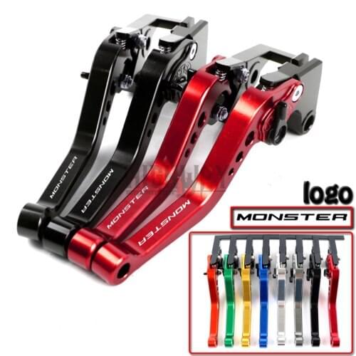 Brake Handle Bar Lever CNC Aluminum Short Adjustable Brake Clutch levers For Ducati MONSTER 1200 / S / R 2014-2017 2015 2016