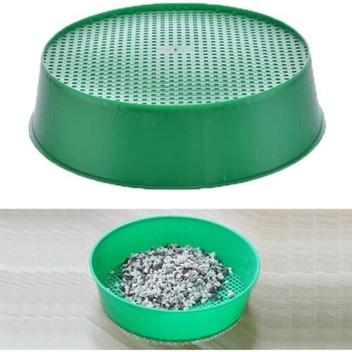 Heavy Duty Garden Riddle Riddler Soil Sift Compost Sieve Mesh Seed Tray