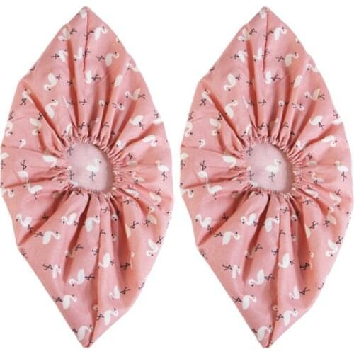 Thickened non-woven reusable rain boots waterproof non-slip shoe cover washable cloth rain shoe covers