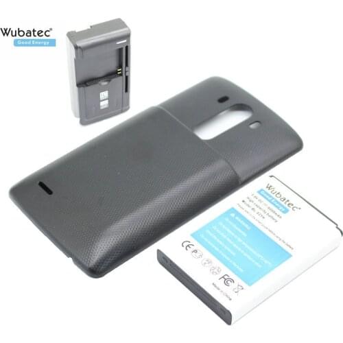 1x 6000mAh Extended Battery with back cover + Universal Charger For LG G3 BL-53YH F400K D830 D850 VS985 D850 D851 D855 D857