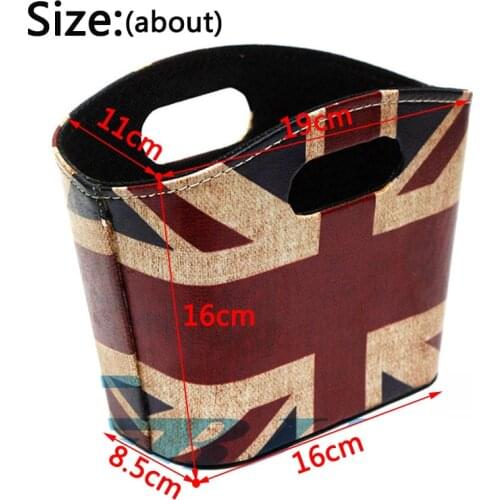 Aceoffix for Brompton Bike Mini Bag Union Jack basket U-basket Vegetable basket London