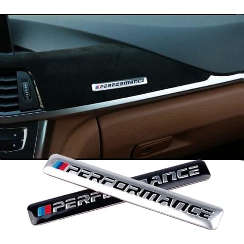 Car Sticker Performance Logo Badge Decal For BMW E30 E92 Series 1 E87 X3 E83 F25 X6 E71 F11 E46 E38 F22 F34 E61 M4 E93 Styling