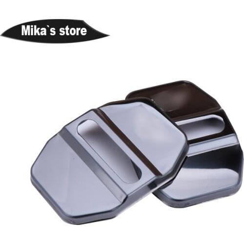 New Auto Interior Door Lock Catch Cover Buckle Cap Anti Rust Cover For MINI COOPER Countryman F54 F55 F60 R60 R61 Accessories
