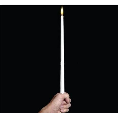 Free Shipping! Vanishing Candle White - Magic Tricks,Close Up Magic,Stage Magia,Fire,Props,Comedy,Magician Toys,Accessories