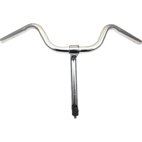 Road Bike Retro Handlebar Stem Aluminum Alloy Bicycle Gooseneck Handle Vertical Bicycle Tube Lady Bike Parts 25.4mm 22.2mm