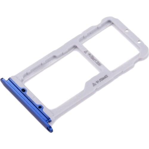 For Huawei Honor 9 Blue/Gray Color Dual SIM Micro SD Card Tray Holder