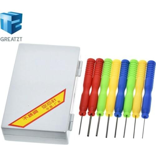 GREATZT Good Quality 8 Pcs/Lot Mixed Stainless Steel Non-stick Tin Hollow Core Needle Kits For Soldering Assist Accessories