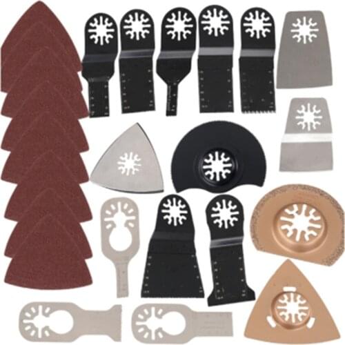 41Pcs Oscillating Multitool Saw Blade Kit Set for Fein Makita Multi Tool B1 Renovator Power Tools Accessories